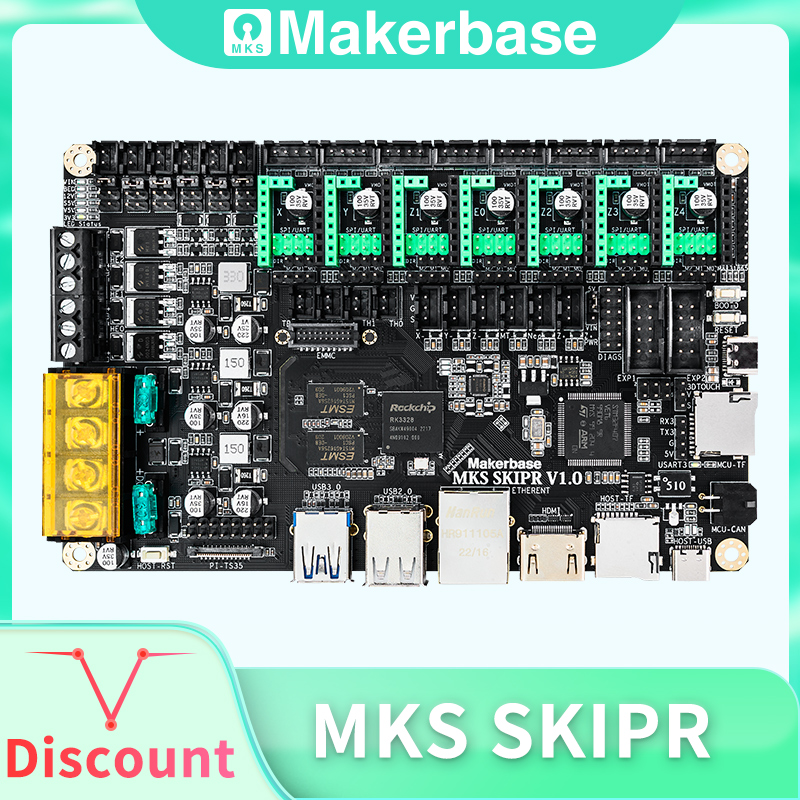 Mks Sgen - Makerbase MKS SKIPR 3D Printer Board