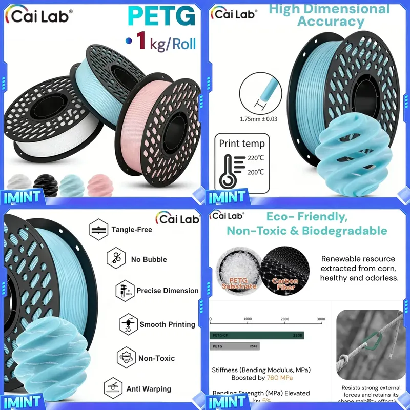 CaiLab PETG Filament 1KG,1.75m - Petg Filament review and price