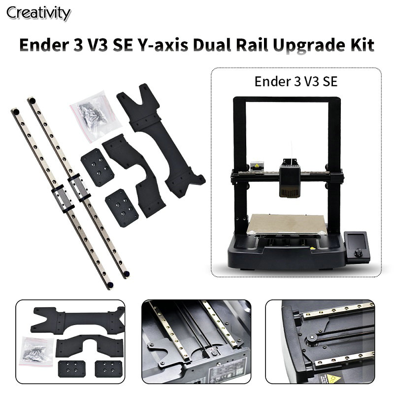Ender 3 V3 SE KE 3D Printer Du - Linear Rail Mgn12H Set review and price