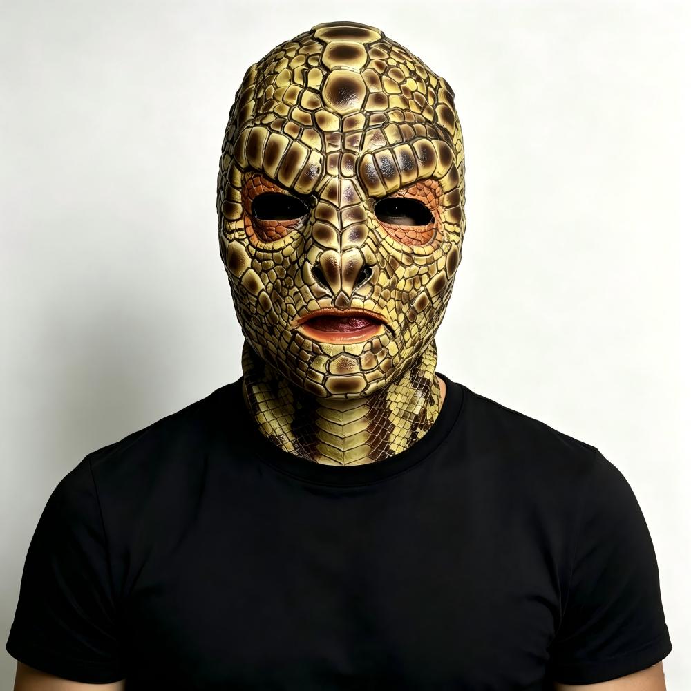 Realistic Snake Monster Mask L - Cobra Extruder review and price