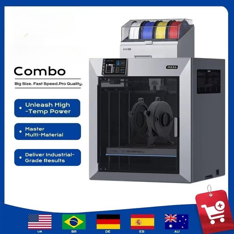 2026 hot sale for QIDI MAX4 Co - 3D Printer review and price