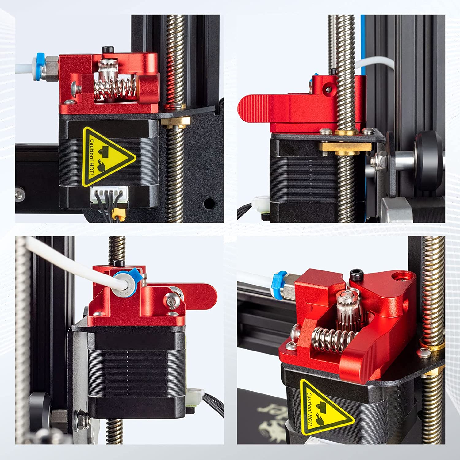 Upgrade Kit Dual Gear Extruder - Bowden Tube review and price
