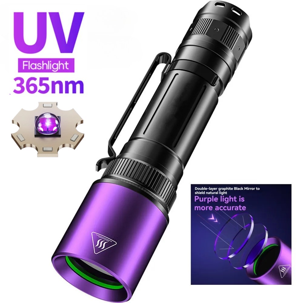 365nm High Power UV Flashlight - Uv Resin review and price