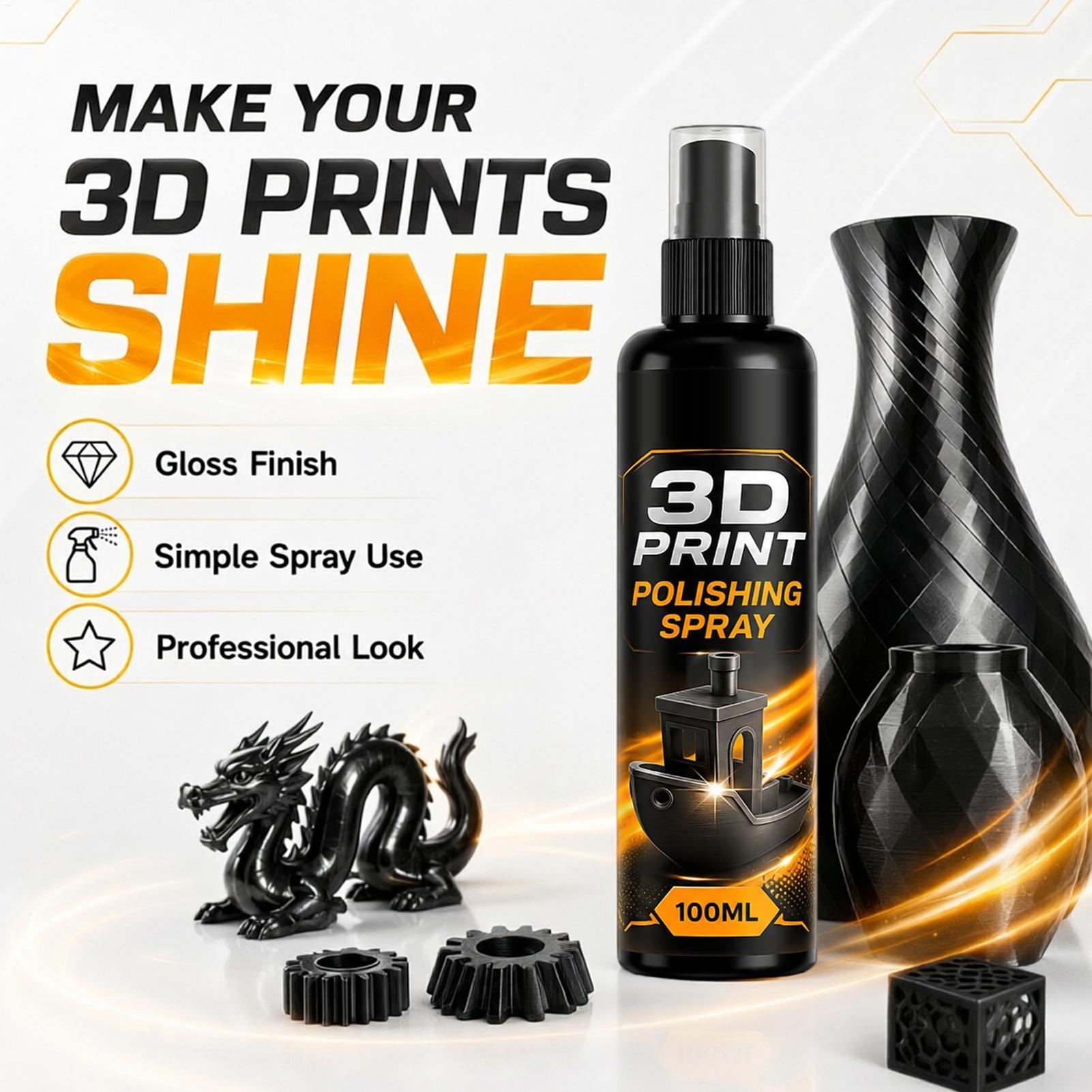3D Print Polishing Spray 100ml - 3D Printer Stand review and price