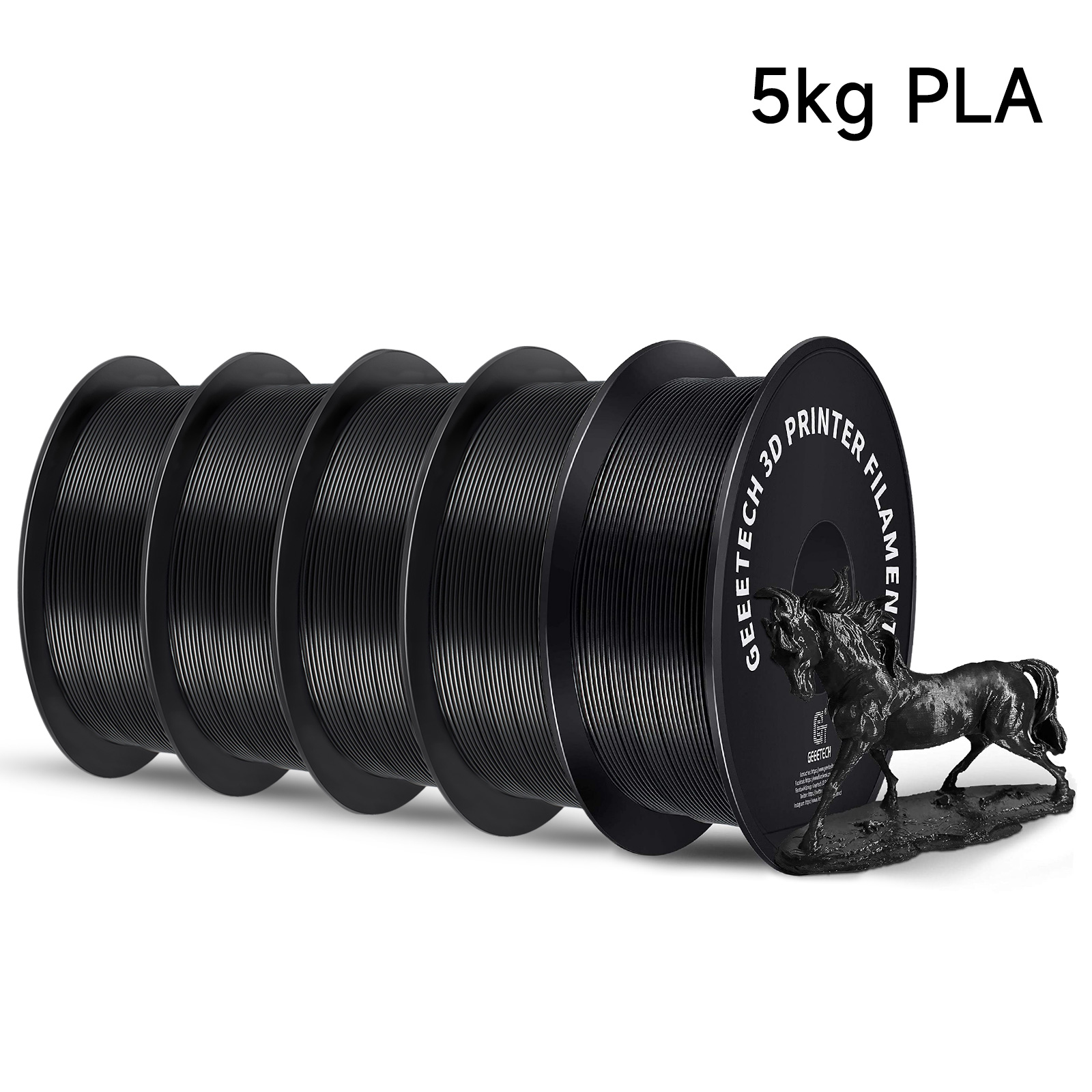 Geeetech 5Kg Standard PLA Fila - Filament 1.75 review and price