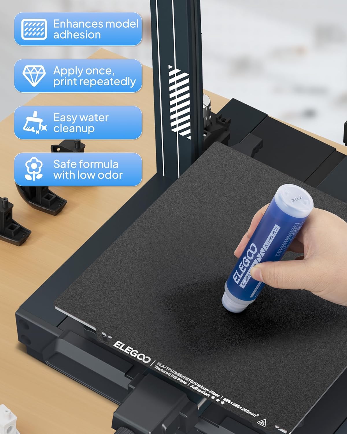 ELEGOO 3D Printer Adhesive Glu - Build Plate review and price