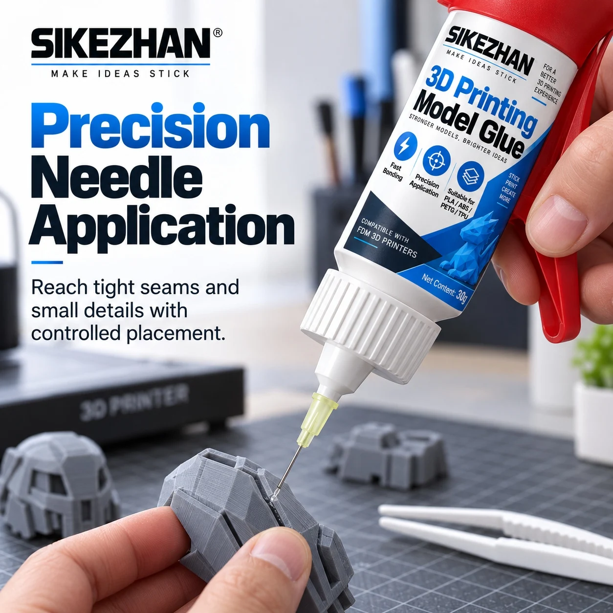 SIKEZHAN 3D Printer Glue 30g M - 3D Printer Stand review and price