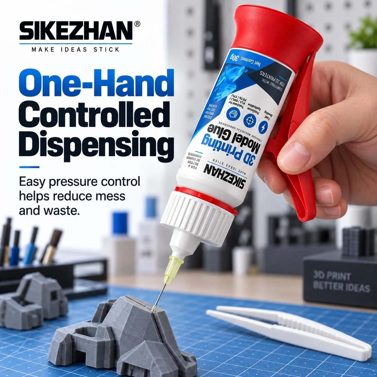 SIKEZHAN 3D Printer Glue 30g M - 3D Printer Stand review and price