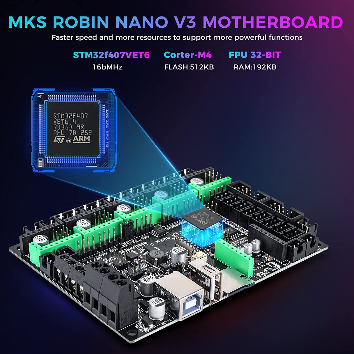 Makerbase Mks Robin Nano V3.1  - Mks Sgen review and price