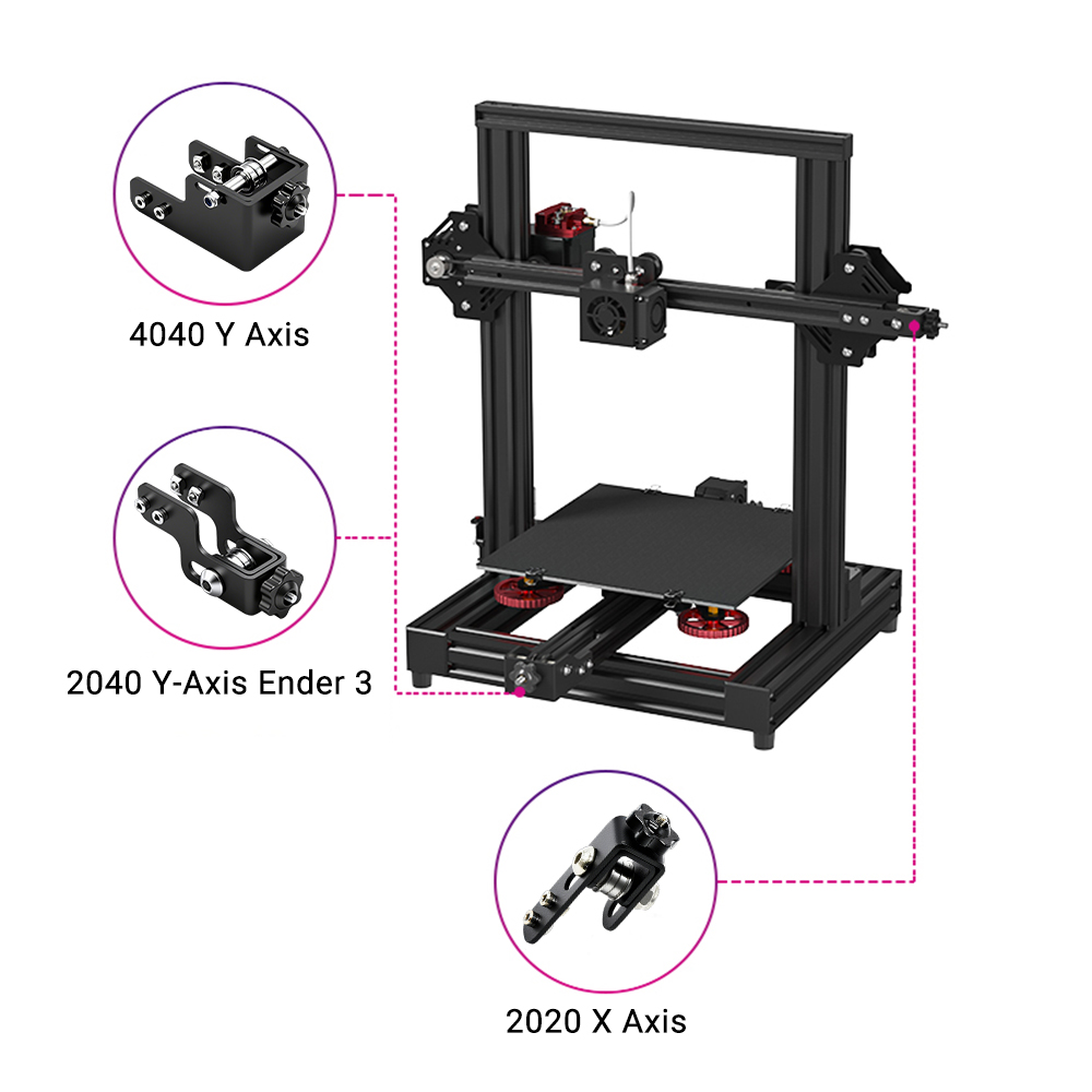 3D Printer Parts Belt Tensione - Linear Rail Mgn12H Set review and price